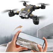 Resim Fullbet Hiçbir Kamera Katlanabilir Drone Uzaktan Kumandalı Uçak Oyuncakları Otomatik Engellerden Kaçınma Fonksiyonu ile Hediye Için 