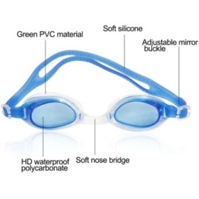 Resim Genel Markalar Çocuk Yüzücü Gözlüğü Pvc Çantalı Mavi 8-12 Yaş 