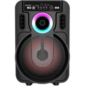 Resim Sunix 20W 2400 mAh Kablolu Mikrofonlu Bluetooth Hoparlör BTS-420 Siyah 