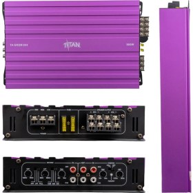 Resim Magicvoice TITAN-804 4 Kanallı Max 1600 Watt Oto Amfi 