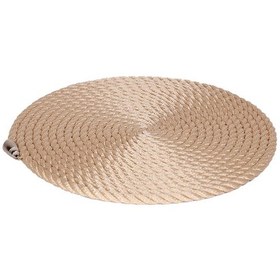 Resim Amerikan Servis Yuvarlak Bej 