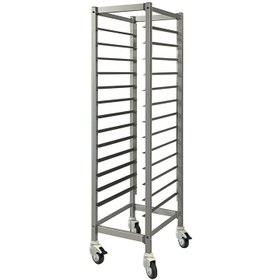 Resim Tribeca TC-3753-11 Demonte Tepsi Taşıma Arabası, 37x53 cm, 11 Tepsi Kapasiteli 