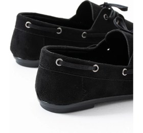Resim Duxal Shoes Juno Kadın Süet Bağcıklı Mokasen Ayakkabı Casual Babet 