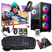 Resim Turbox Tx5282 i5 9400F 23.6" 32 GB RAM 1 TB SSD 8 GB RX580 165Hz Curved FreeDOS Masaüstü Oyun Bilgisayarı 