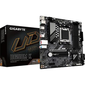 Resim GIGABYTE B650M K AM5 DDR5 6400 DP M2 MATX ANAKART 