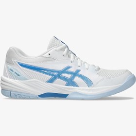 Resim Asics Gel Task 4 Kadın Beyaz Voleybol Ayakkabısı 