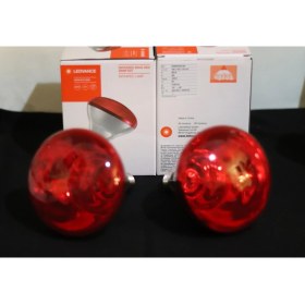 Resim Ledvance 230V 250W E27 Infrared Isıtıcı Ampul. Kırmızı. 2 Ad. 