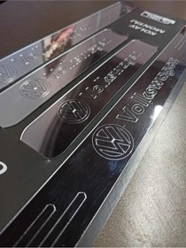 Resim Volkswagen Crafter ile Uyumlu Kapı Eşiği ve Kapaklı Numaratör (Park Tel) 