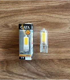 Resim Cata 5 Watt Beyaz Işık 230 Lümen Ekstra Enerji Tasarruflu 220 Volt G9 Duylu Kapsül Ampul ( Ct-4221 ) 