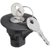 Resim Ford Lincoln Mercury İçin Siyah Yakıt Tankı Kapak, 2 Anahtarlı, Oe No: 8u5z9c268b/8u5z-9c268-b 