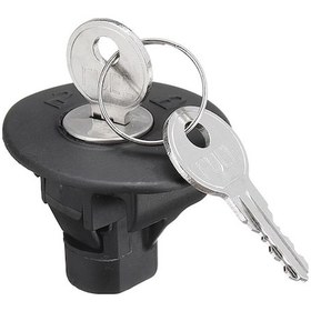 Resim Ford Lincoln Mercury İçin Siyah Yakıt Tankı Kapak, 2 Anahtarlı, Oe No: 8u5z9c268b/8u5z-9c268-b 