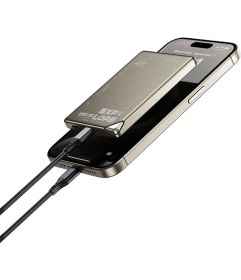 Resim WIWU İphone 16 Seri Çöl Gold Led Göstergeli Wireless Magsafe Powerbank 15w 5000mah Wi-p019 