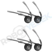 Resim Robotyedek Roborock S8 Pro (Ultra Değil!) Uyumlu Yedek Yan Fırça - 4 Adet 