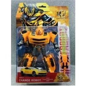 Resim Transformers Bumble Bee Dönüşen Oyuncak Robot Araba 