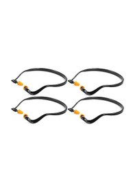 Resim Geeksen "4'lü Yeniden Kullanılabilir Silikon Kulak Tıkacı - 22db Gürültü Azaltma, Yıkama Ve Değiştirme Özellikli" 