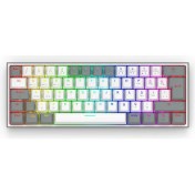 Resim Redragon K616 Fizz Pro Rgb Red Switch 2.4ghz Kablosuz Türkçe Mekanik Oyuncu Klavyesi 