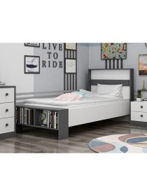 Resim İnarch Dizayn Life Genç Odası Takım Beyaz Antrasit 