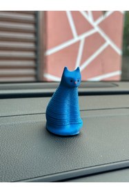 Resim 3dbaydesign Yeni Trend Sallanan Kedi Torpido Aksesuarı (mavi) 