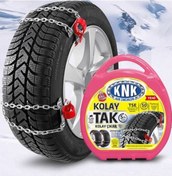 Resim KNK 1500 Patinaj Zinciri Takmatik Kolay Tak-Çıkar Binek Araçların Tamamına Uygun 