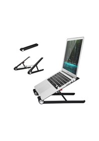 Resim Bix Saiji X1 Alüminyum Notebook Laptop Standı Siyah 