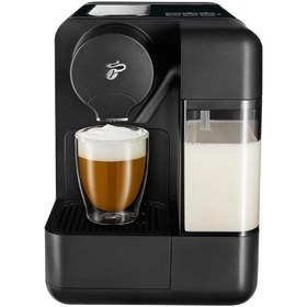 Resim St Morritz Cafissimo Milk Kapsüllü Kahve Makinesi Siyah 