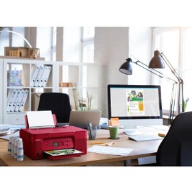 Resim Canon PIXMA G3470 Çok Fonksiyonlu Renkli Mürekkep Tanklı Kırmızı Yazıcı (Canon Eurasia Garantili) 