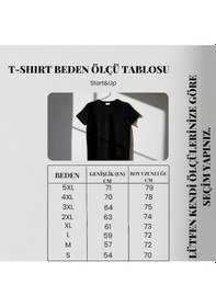 Resim Startmore Erkek Beyaz''renkli Built Different Baskılı'' Basic Oversize T-shirt- Şort Takım Strup0000000000014 Beyaz 