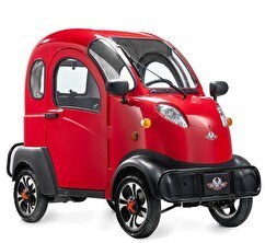 Resim Regal Raptor K5 Long Kırmızı Elektrikli E-Car - 2024 Model 