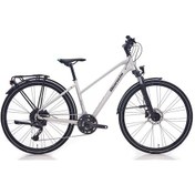 Resim Bıanchı Newtourer St Cues Kadın Şehir Bisikleti 430h Hd 28 Jant 20 Vites Lıght Grey Matt Graphıte Gloss Gri 