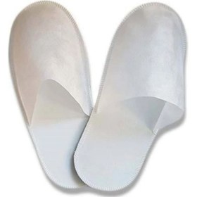 Resim Evindeki Çarşı Tek Kullanımlık Terlik Otel Terliği Eve Terlik 500 Çift 