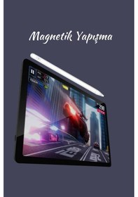 Resim Fuchsia Galaxy Tab S10 Ve S11 Fe - Plus - Ultra Uyumlu Universal Şarjlı Dokunmatik Tablet Kalemi 
