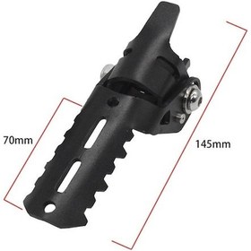 Resim Besthome1 Bmw R1250gs Katlanır Ön Ayaklık - Siyah/gümüş, Paslanmaz Çelik 