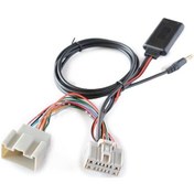 Resim Araba Kablosuz Bluetooth Modülü Aux Ses Adaptörü Kablosu + Volvo C S V Cx Serisi 30 40 50 60 70 İçin Bluetooth Ses Alıcısı 