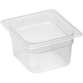 Resim Polipropilen GN Küvet 1/6 - Yarı Saydam - Yükseklik: 100 mm | CAMBRO - (6 adet) 