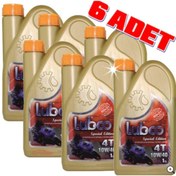 Resim LUBCO New Yeni Model 4t 10w40 1 Litre X 6 Adet Motosiklet Yağı Ü.t 2023 
