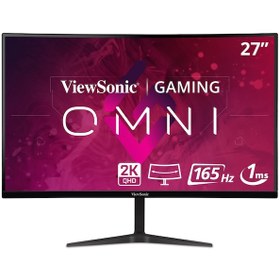 Resim VIEWSONIC VX2718-PC-MHD 27" 1 ms Full HD Curved Oyuncu Monitörü ViewSonic VX2718-PC-MHD 27" 1 ms Full HD Curved Oyuncu Monitörü