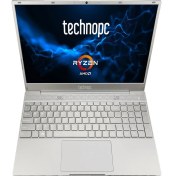 Resim Technopc TA15J1R5 15.6" Fhd Amd R5-3450U 8gb DDR+512SSD Freedos Taşınabilir Bilgisayar 