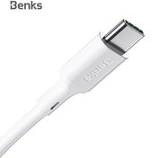 Resim D35 Type-C USB Kablo 5A Süper Hızlı Şarj Kablosu Qualcomm 3.0 480 Mbps 120 cm Benks