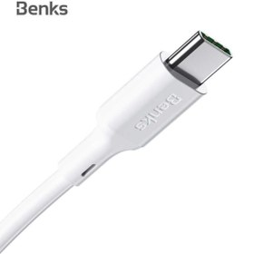 Resim D35 Type-C USB Kablo 5A Süper Hızlı Şarj Kablosu Qualcomm 3.0 480 Mbps 120 cm Benks