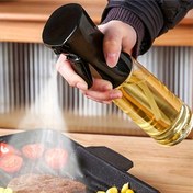 Resim 1 Adet Yüksek Basınçlı Zeytinyağı Sprey Şişesi - Pişirme ve Barbekü için Plastik Püskürtücü, Kolay Kullanım, İnce Atomizasyon ile Yağ Azaltma, Mutfak ve Açık Hava Izgarası İçin İdeal 