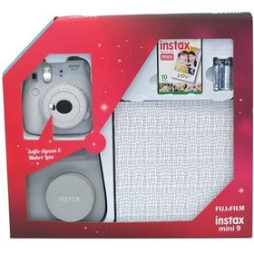 Resim Fuji Instax Mini 9 Box2 Plus SMO WHITE FOTSI00068 