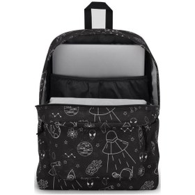 Resim Jansport Superbreak Plus Cosmic City Sırt Çantası Ek0a5bao8o4 Siyah 