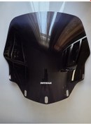 Resim Motocam Honda Goldwing Gl 1500 Siperlik Ön Cam 2007-2008 Model 66cm Siyah Renkli 4mm 