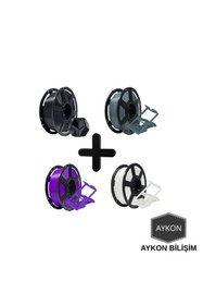 Resim Anycubic Kobra S1 3D Combo yazıcı + 4 Adet Filament ( 1 KG LIK 4 FARKLI RENK İLETİLECEKTİR) 