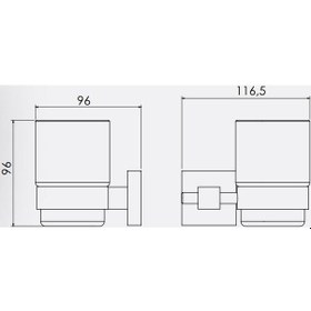 Resim Serel Diagonal Cam-Krom Diş Fırçalık 140104003 Gri 