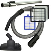 Resim İcanpares Samsung Uyumlu VC07R302MVB VC07R302MVP VC07R302MVR Süpürge Hortumu Emici Boru ve Hepa Filtre Set 