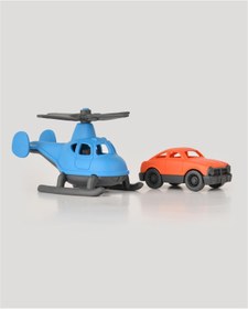 Resim handanca Lc Minik Taşıtlar Helikopter Ve Minik Araba-mavi 