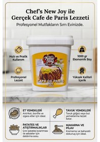 Resim Chefs New Joy Cafe De Paris Sauce Sos Tozu 1 KG 