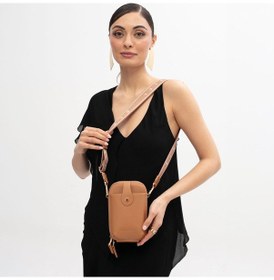 Resim Sisley Camel Çapraz Çanta Kadın Sly 315 Sısley 