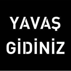 Resim Hayat Trafik Boyama Şablonu Yavaş Gidiniz 100x100cm 
